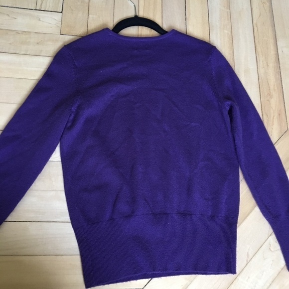 JM Collection petite purple sweater size small - Picture 7 of 7